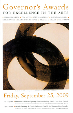 The Governor�s Awards for Excellence in the Arts, New Mexico, Tom Joyce